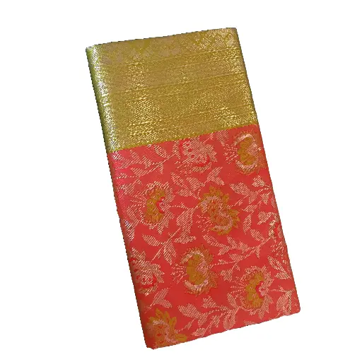 [BO01] BO01 - Orange Banaras Floral
